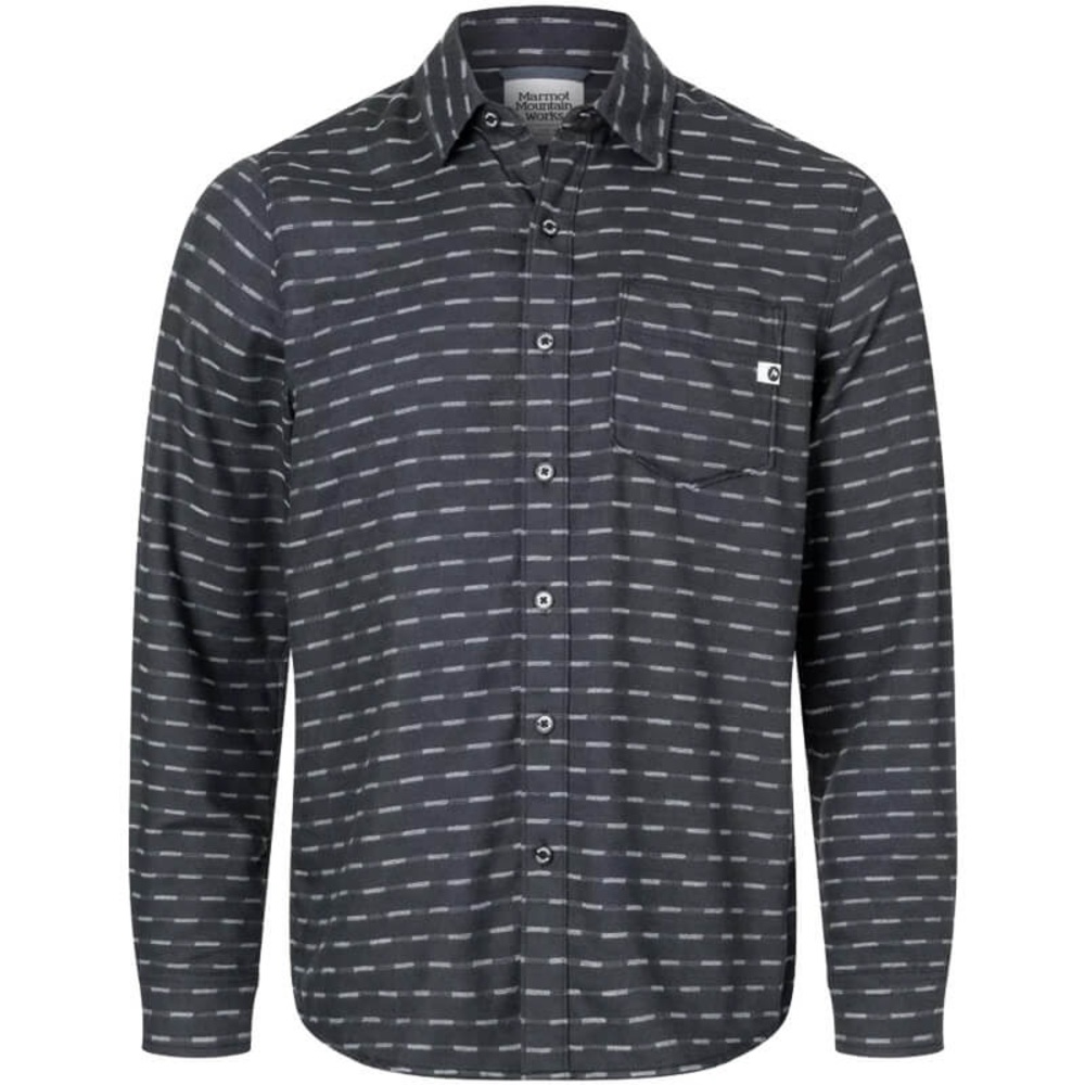 Marmot Button Up Patterned Grey Shirt